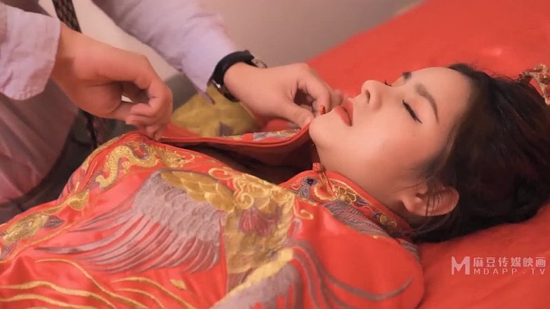 Madou av md md0117 cognata e sposo la prima notte di nozze, fratello che scopa zhang yunxi, futura cognata