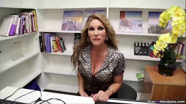 over40-Busty milf POV handjob