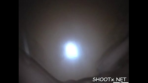 Non-professional chick rides her hung paramour non-stop through the night