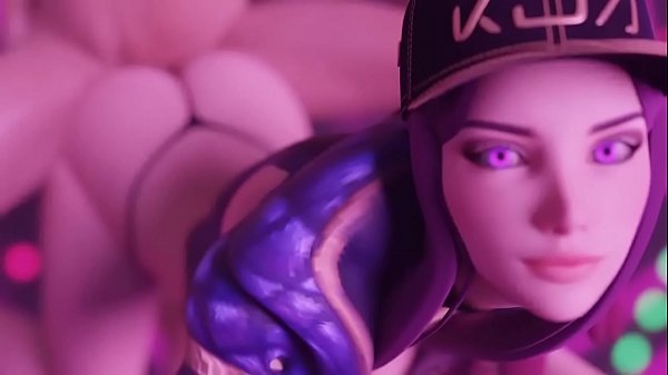 Akali Fucked from behind (Blender Animation)
