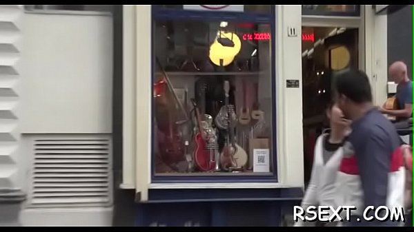 Horny old dude takes a trip in amsterdam'_s redlight district