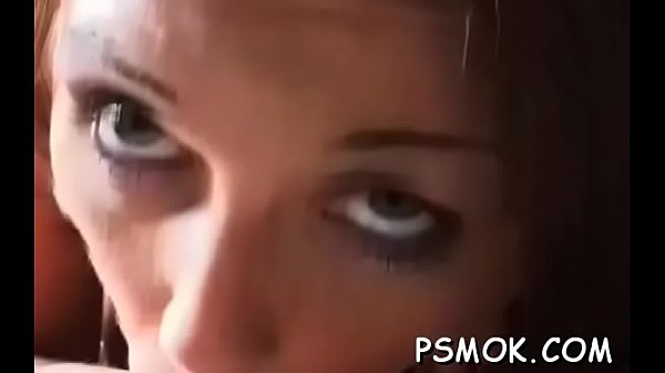 Charming teenager with smokin'_ body teases with a cigarette