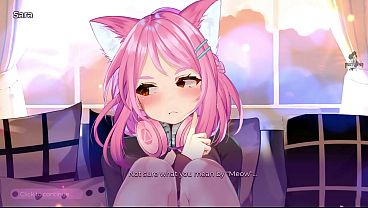 SFW Mosaique neko 4 and kissing therpay