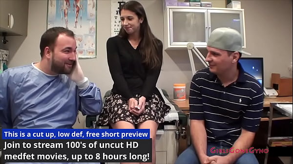Logan schnürt Gyno-Untersuchung mit Doktor Tampa und Krankenschwester Kristen Martinez, gefilmt von Spionagekamera @ GirlsGoneGyno! - Physische Reup der Universität Tampa