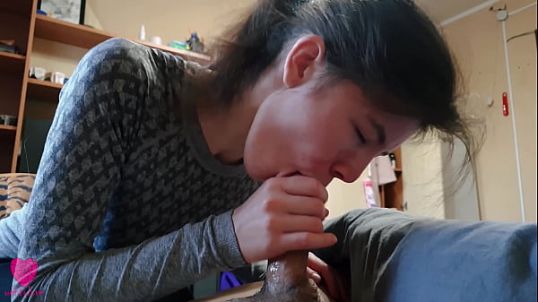 Morning gentle blowjob to stay a and cheer up, the best sweet way to me up