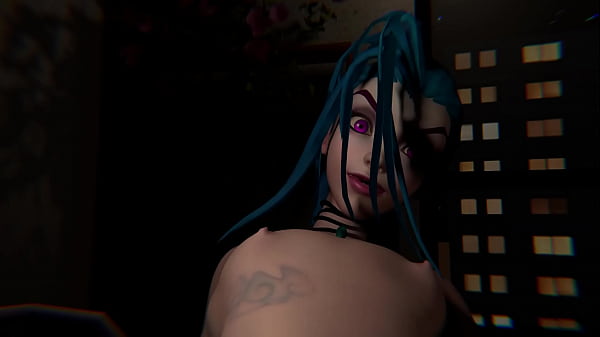 League of Legends - Sega con i piedi Jinx - Porno 3D