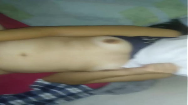 The moment has arrived: I am alone with my best friend and I fuck her with her underwear on until they discover us