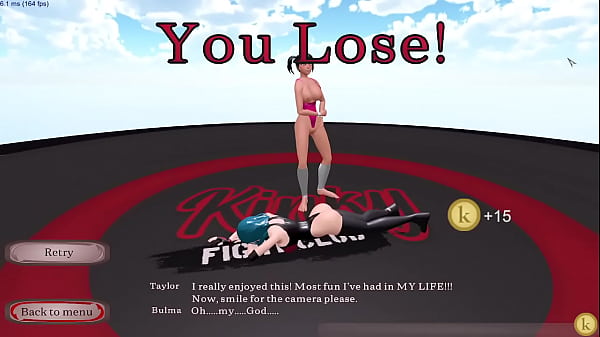 Bulma VS Taylor Watkins (Kinky Fight Club)