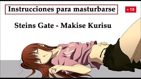 JOI hentai en espagnol avec Kurisu de Steins Gate, une expérience particulière.