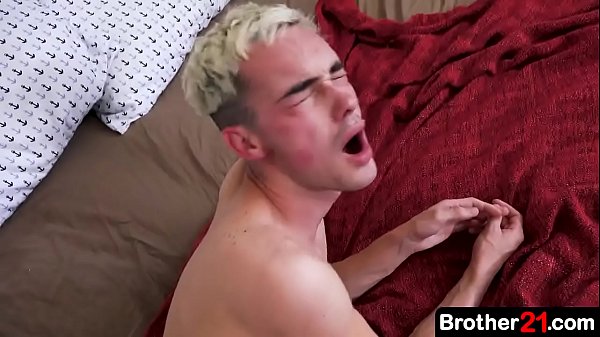 Older stepbrother proceeds to punish the naughty boy for his bad behavior, pulling down the boy&rsquo_s shorts and slapping his tight ass