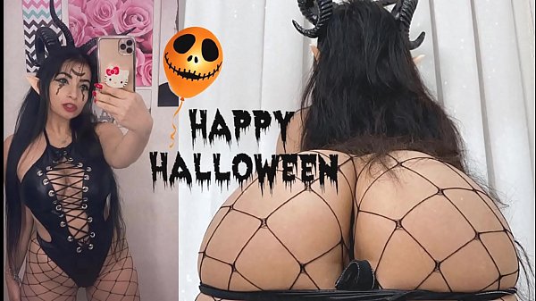 Halloween 2020 – Succubus beschworen – Porno-Horror – Dirty Talk, Blowjob, Tittenfick – Sperma im Mund