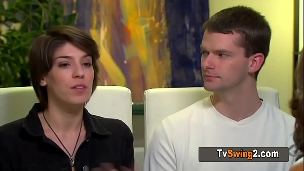 Amateur swinger couple is getting a full swap tonight!