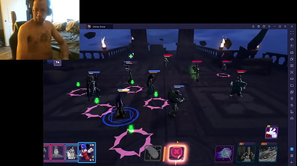 NUTRIA NEGRA JUGANDO DISNEY SORCERER'_S ARENA