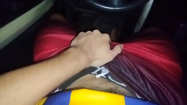 Masturbaci&oacute_n de Polla Gorda en el Auto Gimiendo y Dirty talk - DavidPajas