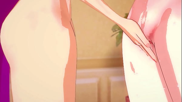 Elsa and Anna of Frozen making lesbian sex