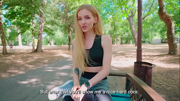 I'_ll show you my tits in the park in exchange for your coffee and hard cock