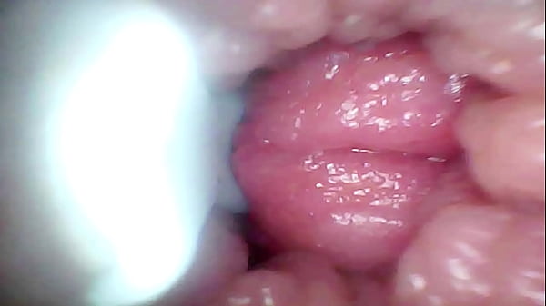 Endoscope camera records my wife'_s G spot. Educational video