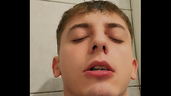 18 year old boy humiliates himself by drinking his own piss