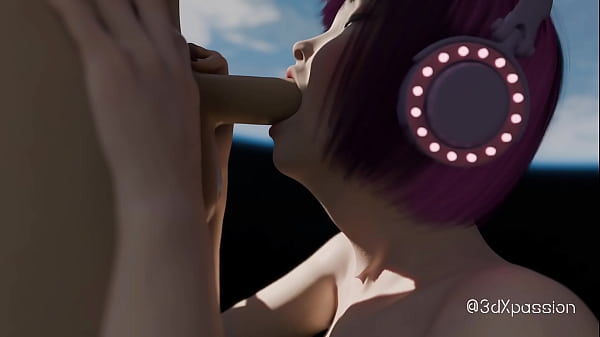 Nexus 3: Orbit Episode 5. Cute japanese anime catgirl gets fucked on a space station