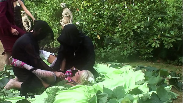 Cindy Behr, Michelle Thorne And Starr Perform During A Six-Way Sex Scene