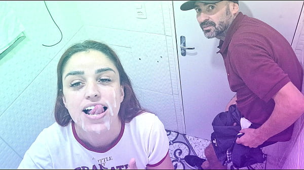 Naughty fucks a stranger in the bathroom of a bar!