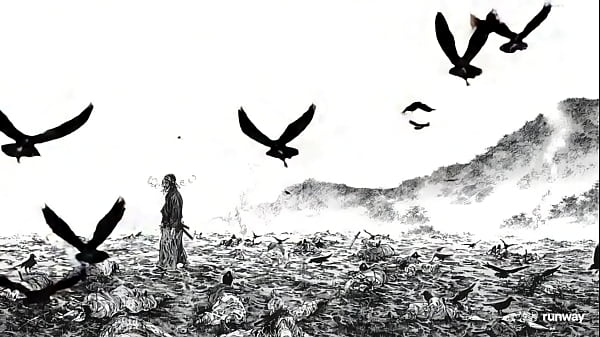 With a calm of Samurai (chill music)