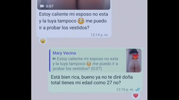 DO&Ntilde_A MARY GETS VERY HOT AND SENDS ME PHOTOS IN CACHETEROS