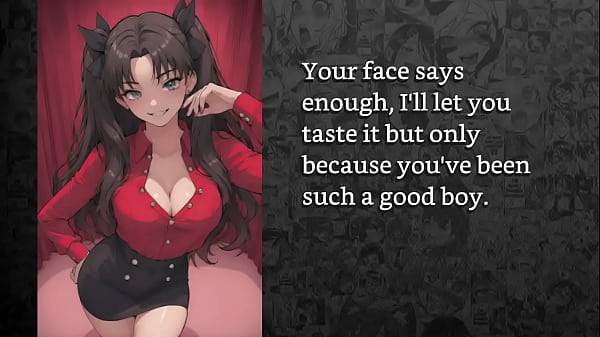 [FayGrey] [Rin Tohsaka turns you into her obedient girlfriend and teaches you how to handle cocks] (Femdom Joi Cei Chastity Sissification Crossdressing Humiliation Degradation Anal Oral Photography)