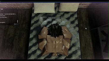 Letting a BBC destroy my mouth and pussy | Roblox