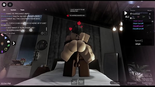 ANOTHER WHITE BITCH GETS BLACKED | Roblox condo