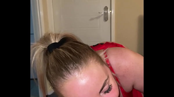 I make my step son happy with sucking his big dick, licking his balls and let him fuck my tits