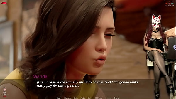 Ms Denvers - ep 55 (La ragazza giocatrice indossa calze e reggiseno trasparente)