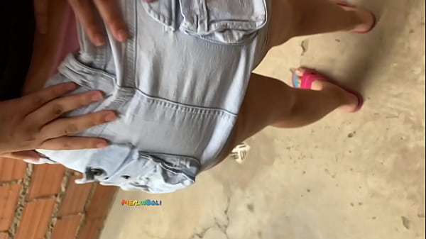 LITTLE ARGENTINE NEIGHBOR GIVES HER ASS WITH HER IN-BRIED OUT OF DESPERATION, SHE GIVES HIM HER LITTLE ASS AND ASKS HIM TO FINISH INSIDE HER