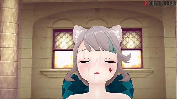 Lynette hat Sex und lutscht | Genshin Impact