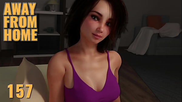 AWAY FROME HOME #157 &bull_ Cutie needs some attention under her clothes