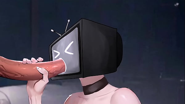 TV-Frau lutscht Kameramann-Schwanz (Skibidi-Toilettenporno-Hentai) – Schleife