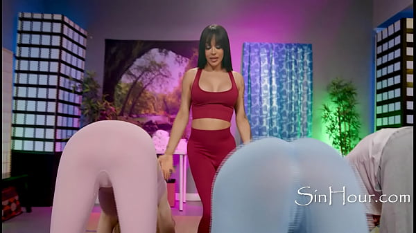 Yoga Loving Tranny'_s Fuck A MILF - Summer Hart, Eva Maxim, Izzy Wilde