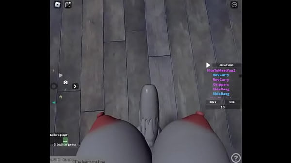 My futa friend fucks me after sucking him in Roblox