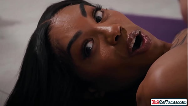 Two tgirls take dicks out to seduce guy