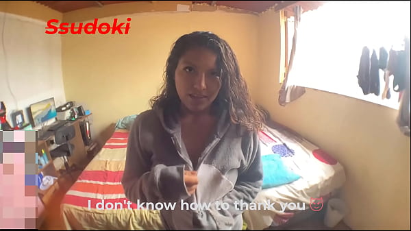 My SUBSCRIBER GAVE me a PAJAMA and to thank him I started FUCKING it so hard that the NEIGHBORS heard, I didn't care that they heard me moan so loud. SUB ENG