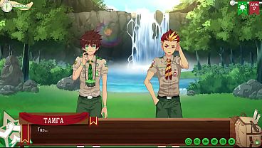 Game: Friends Camp path 2, part 20 - Waterfall (russian voiceover)