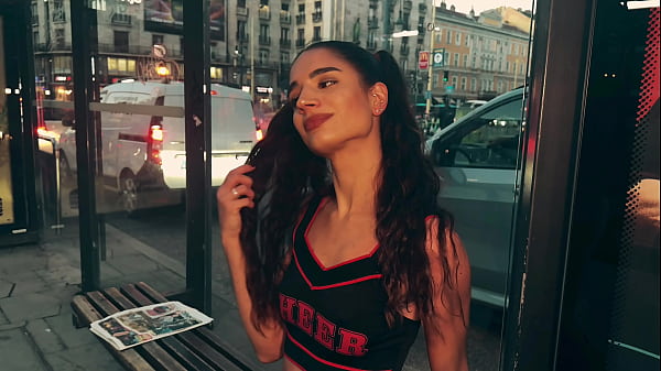 French student Candie Luciani lets herself be fucked by Jes&uacute_s Reyes's BBC and gives him her ass to burst