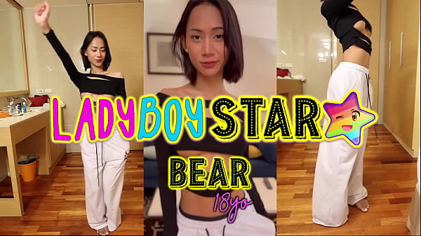 Ladyboystar - Skinny Tranny is hungry for my cum