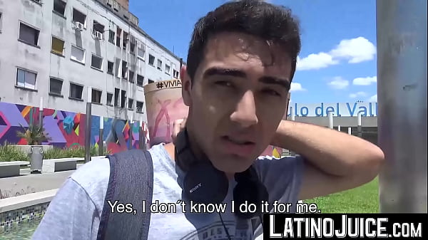 LatinoJuice.com - Bruno &amp_ Lio - Utilizing my blessed huge cock to penetrate bearded Lios wet hole