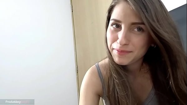 young girl gets excited when she sees her husband naked, she gives him a good blowjob and starts fucking him