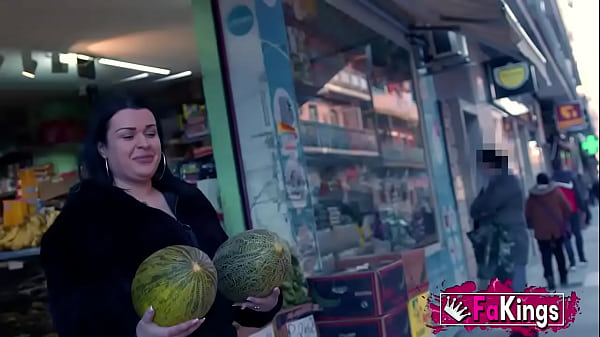 Big titted and assed MILF enjoys a PUBLIC EXHIBITIONS and then gets fucked at home!