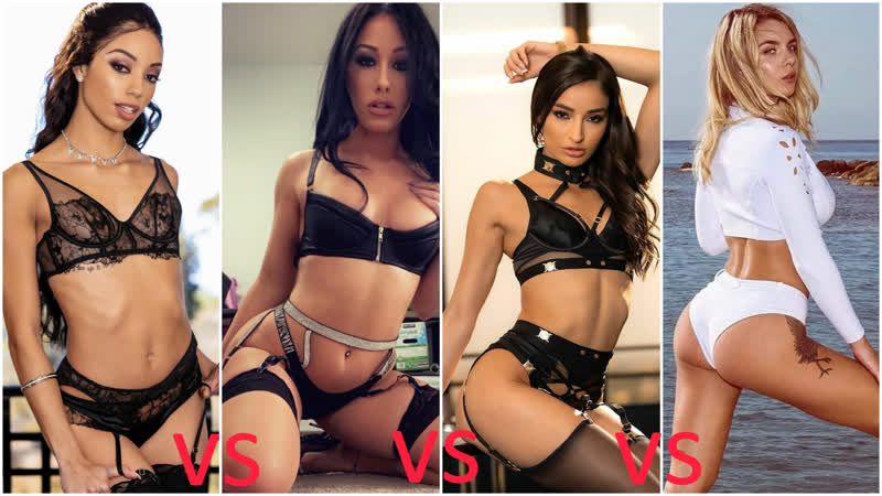 Alexis tae contre jennifer white contre emily willis contre gabbie carter 🔞