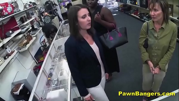 Cheeky Shop Owner Bangs Customer'_s Pussy